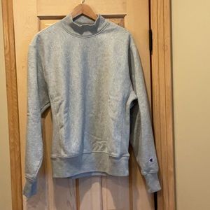 CHAMPION - gray sweatshirt